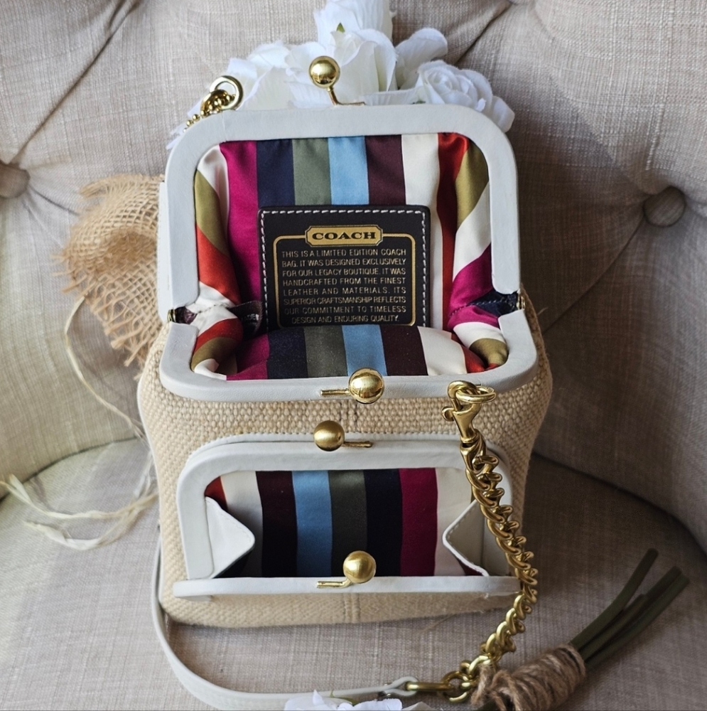 Coach Limited Edition Bleeker Street Double Kisslock Shoulder Bag ( 39 of 70 ) - Picture 14 of 16